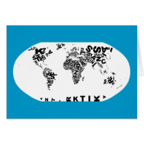 Buchstabenwelt Card