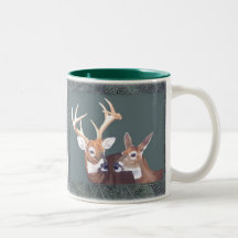 Buck and Doe Pine Mugs