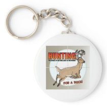 Buck Hunting Keychain