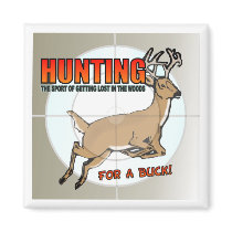 Buck Hunting Magnet