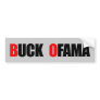 BUCK OFAMA Bumper Sticker