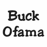 Buck Ofama Embroidered Tee embroidered shirts