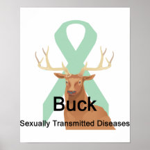 Buck Sexually-Transmitted-Diseases Poster