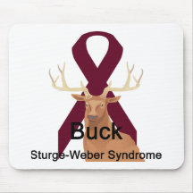 Buck Sturge-Weber-Syndrome Mousepad