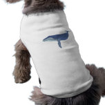 Buckelwal humpback whale hund t-shirt