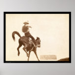 Bucking Bronco SD 1888 Print