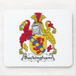 Buckingham Family Crest mousepads