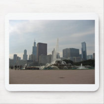 Buckingham Fountain Chicago Mouse Pad