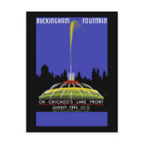 Buckingham Fountain On Chicago's Lake Front Post Cards