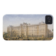 Buckingham Palace, c.1862 (colour litho) iPhone 4 Cases