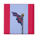 Buckingham Palace Flag Magnet