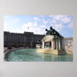 Buckingham Palace statues posters