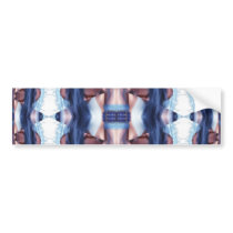 Buckled in Blue Bumper Stickers
