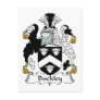 Buckley Family Crest Postcard