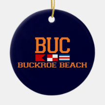 Buckroe Beach. Christmas Ornament