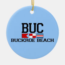 Buckroe Beach. Christmas Ornaments