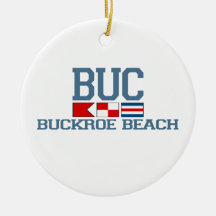 Buckroe Beach. Christmas Tree Ornaments