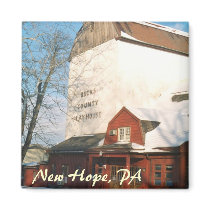 Bucks County Playhouse  Fridge Magnet