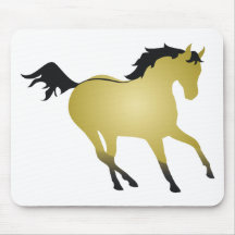 Buckskin Horse Mouse Pads