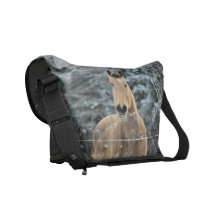 Buckskin Horse Winter Courier Bags
