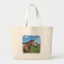 Buckskin Mustang Canvas Bag