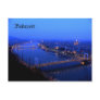 Budapest kilato, Budapest postcard  Danube