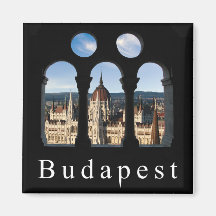 Budapest Parliament Fridge Magnet