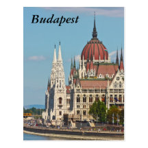 Budapest, the building of the Parliament, Budapest Post Cards