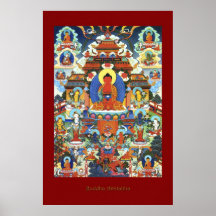Buddha Amitabha Religious Art Poster Series