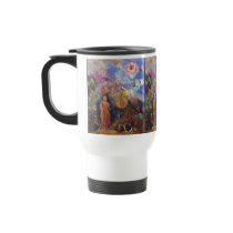 Buddha and the Flower by Odilon Redon Mug