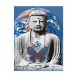 Buddha Awaits Postcard