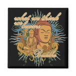 Buddha Become Quote magnets