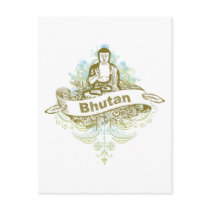 Buddha Bhutan Post Card