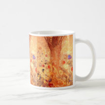 Buddha by Symbolist Painter Odilon Redon Mugs