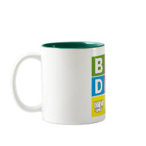 Buddha Coloured Blocks Coffee Mugs