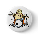 Buddha Drums Button