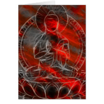 Buddha Energy 2 Greeting Card