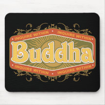 Buddha Enquire Within Mousepads