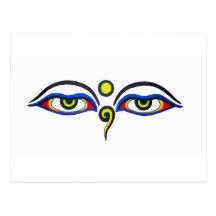 Buddha Eyes Postcards