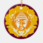 Buddha face ornament