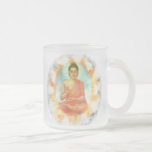 Buddha Flower Mug