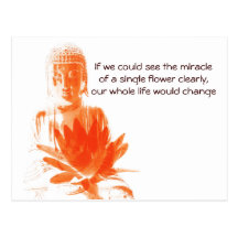 Buddha Gautama quote postcard
