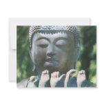 Buddha head & Peace ASL invitations