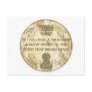 Buddha Hollow Words Postcard