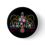 Buddha in Flowers buttons