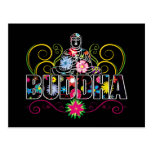 Buddha in Flowers Post Cards