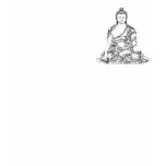 Buddha in Meditation t-shirts