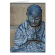 Buddha in Prayer Card