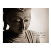 Buddha • Inspirational Postcard
