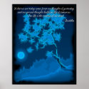 Buddha Mind Quote Poster posters